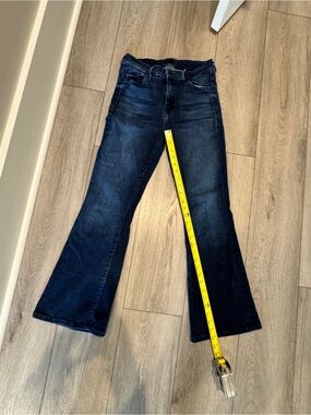 MOTHER Women's Dark Indigo Boot Cut Jeans